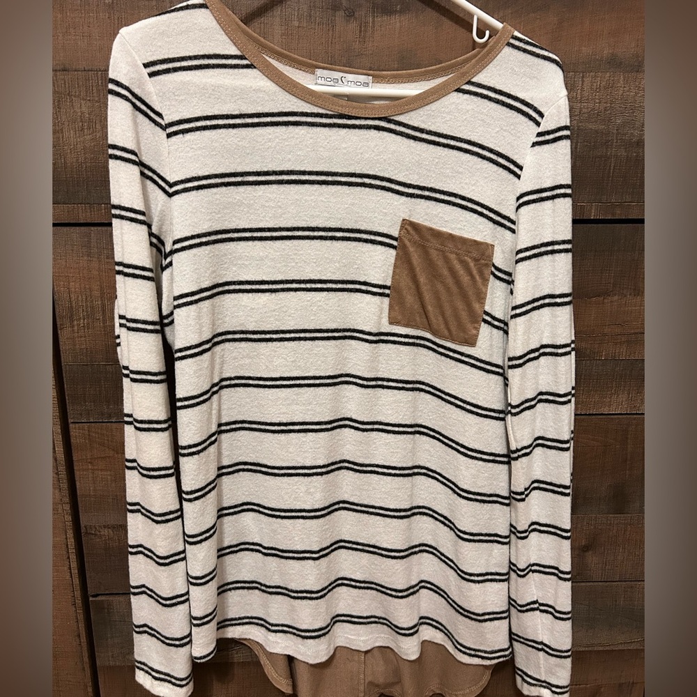 Women’s Long Sleeve | Moa Moa Medium Striped